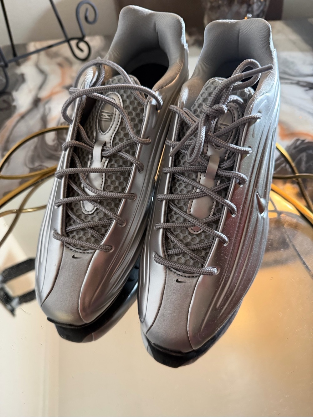 Nike Women’s Silver Low-Top Sneakers